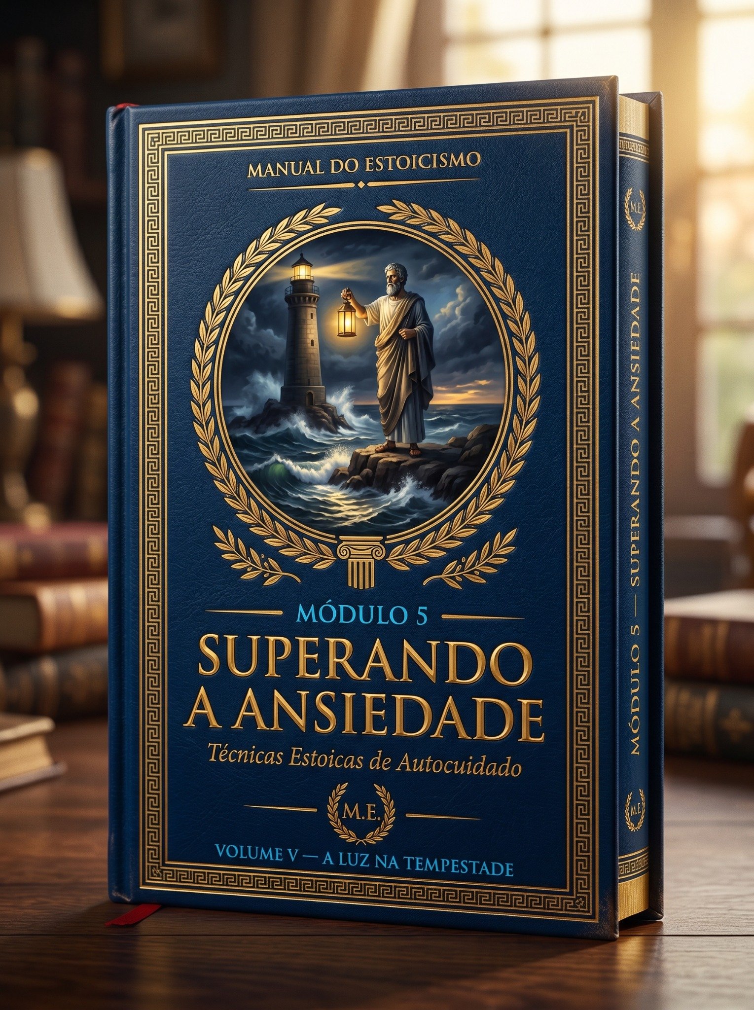 Capa do módulo 5: Superando a Ansiedade