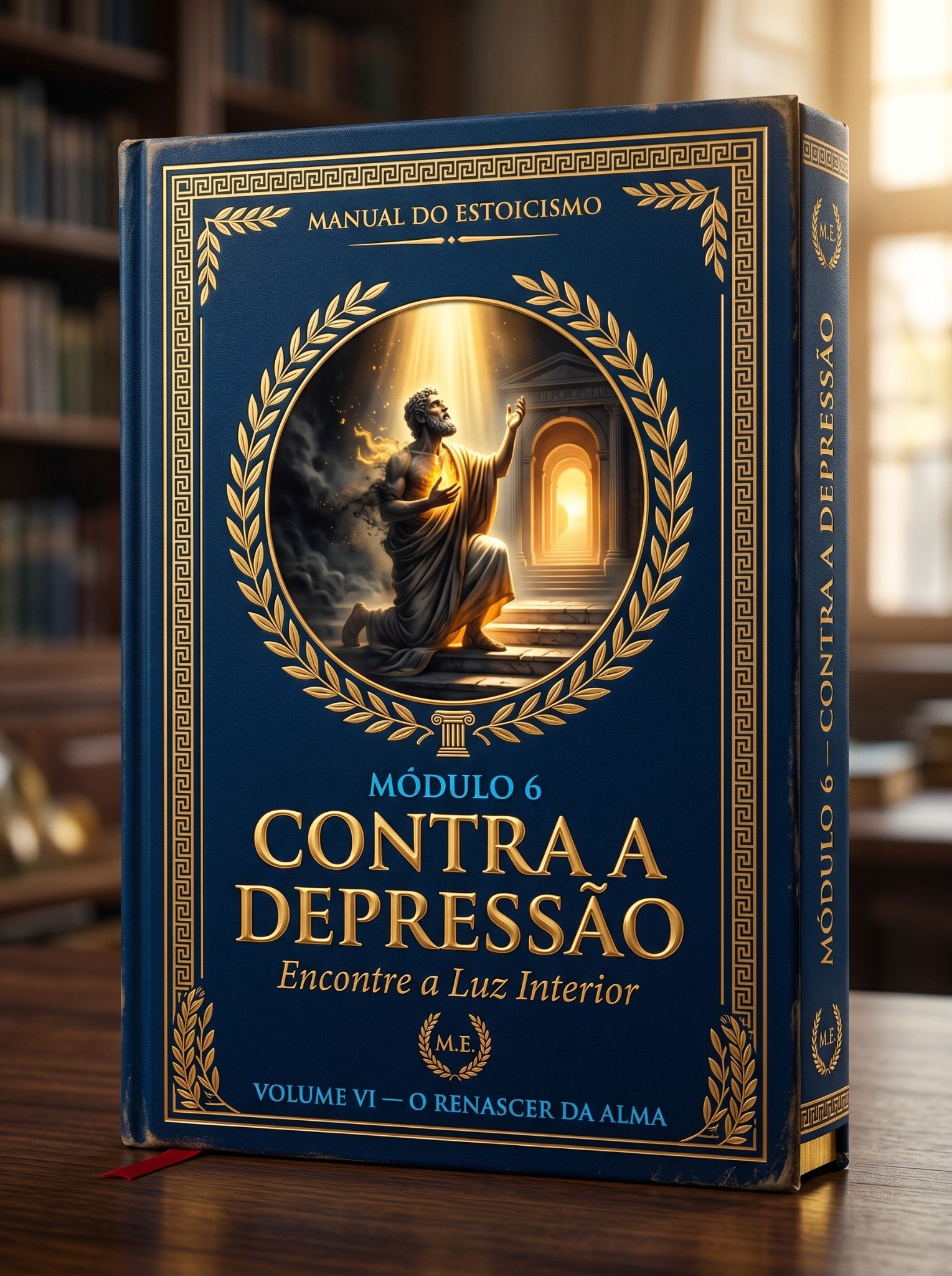 Capa do módulo 6: Estoicismo Contra a Depressão